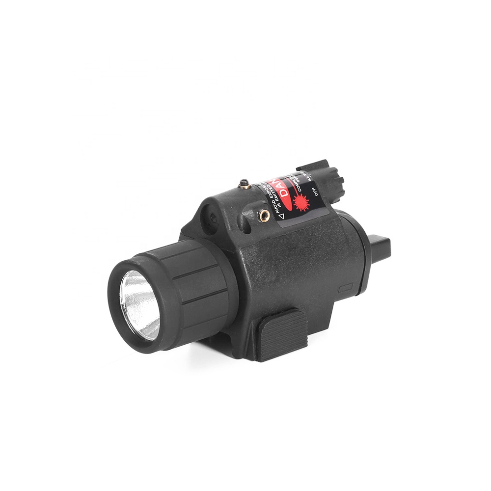 Tactical Pistol Red Laser Sight with Bright LED Flashlight Combo - Image 5