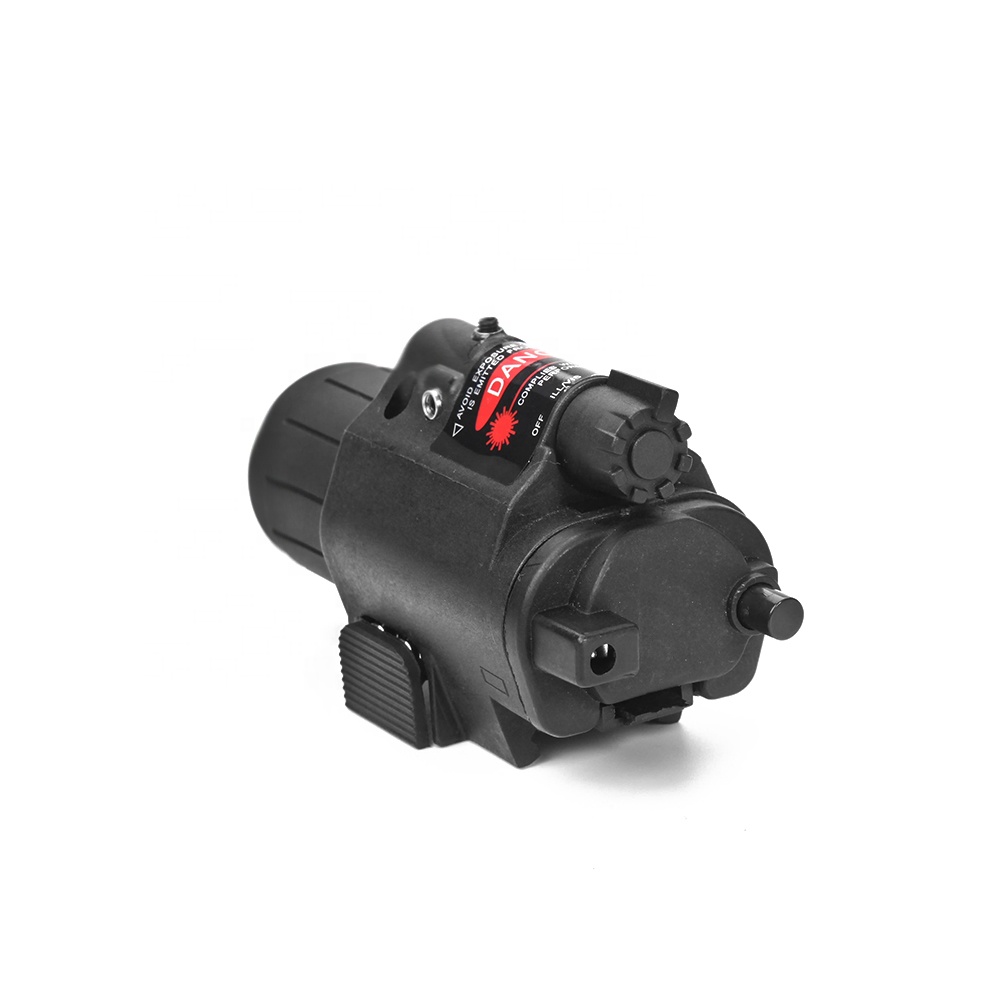 Tactical Pistol Red Laser Sight with Bright LED Flashlight Combo - Image 6